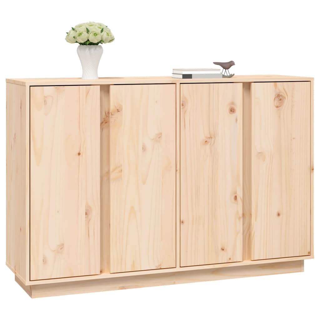 Dressoir 120x35x80 cm massief grenenhout