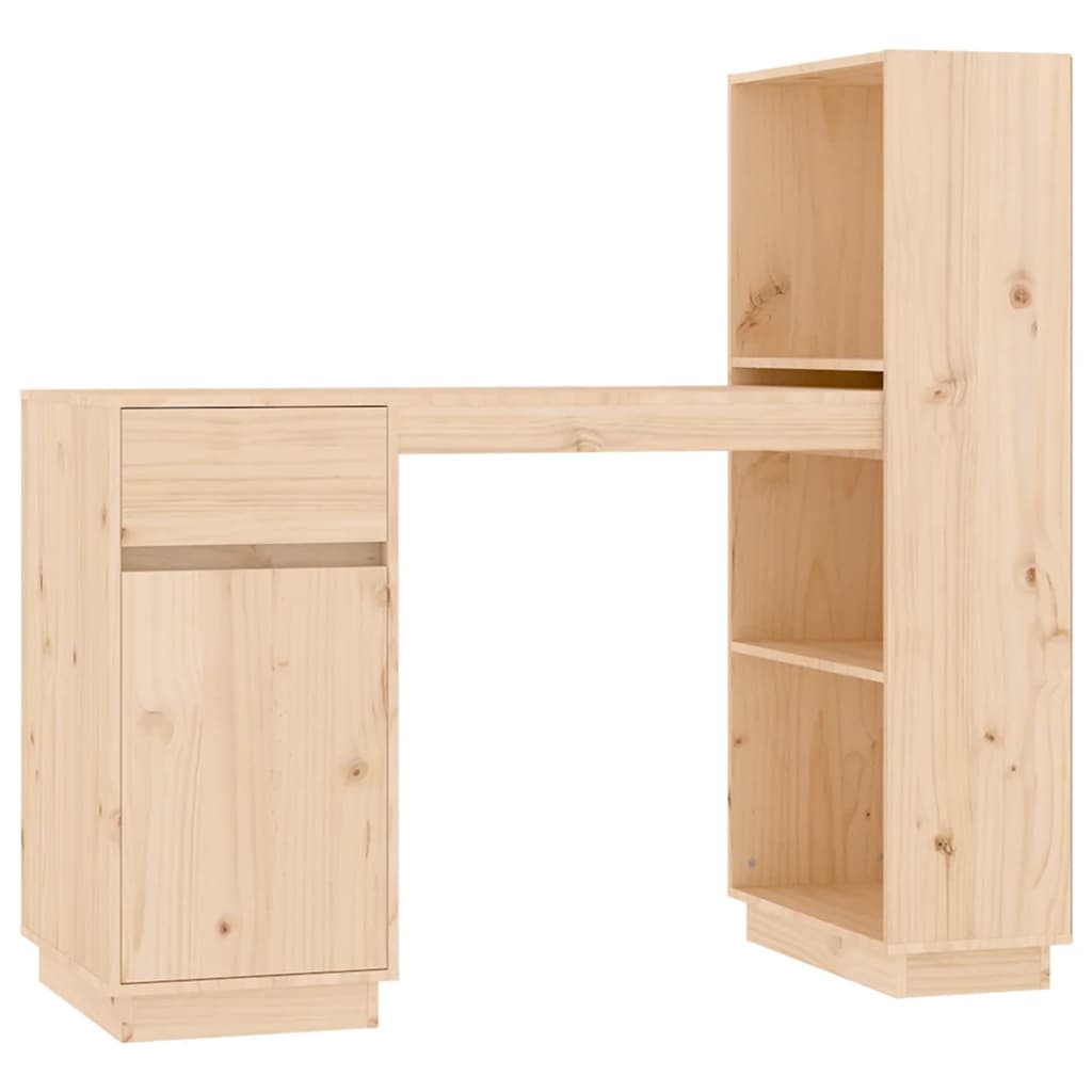 Bureau 110x53x117 cm massief grenenhout