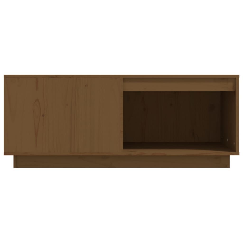 Salontafel 100x101x40,5 cm massief grenenhout