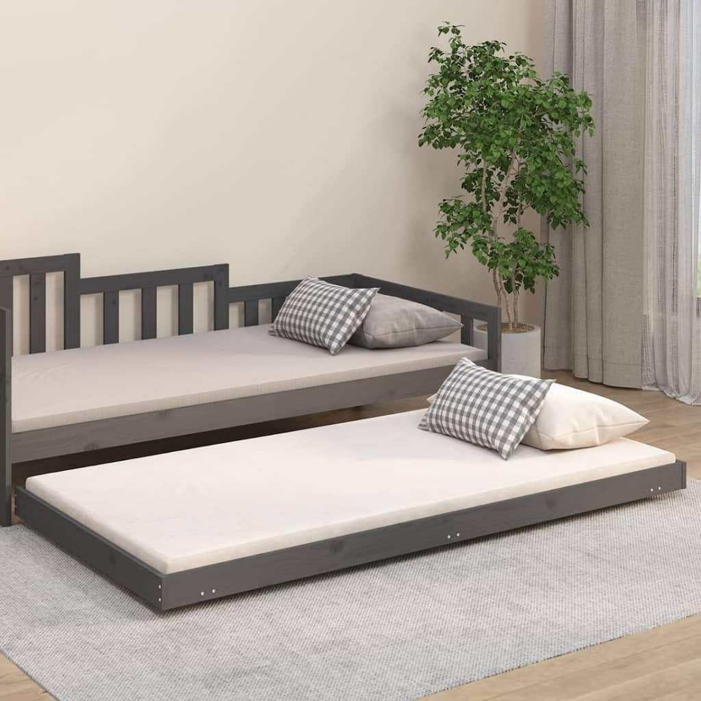 Bedframe 75x190 cm massief grenenhout