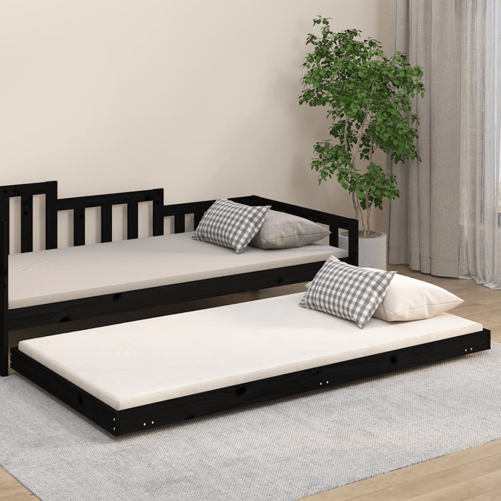 Bedframe 75x190 cm massief grenenhout