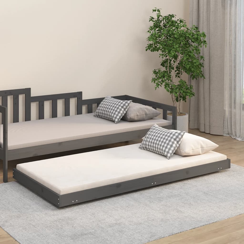 Bedframe 75x190 cm massief grenenhout