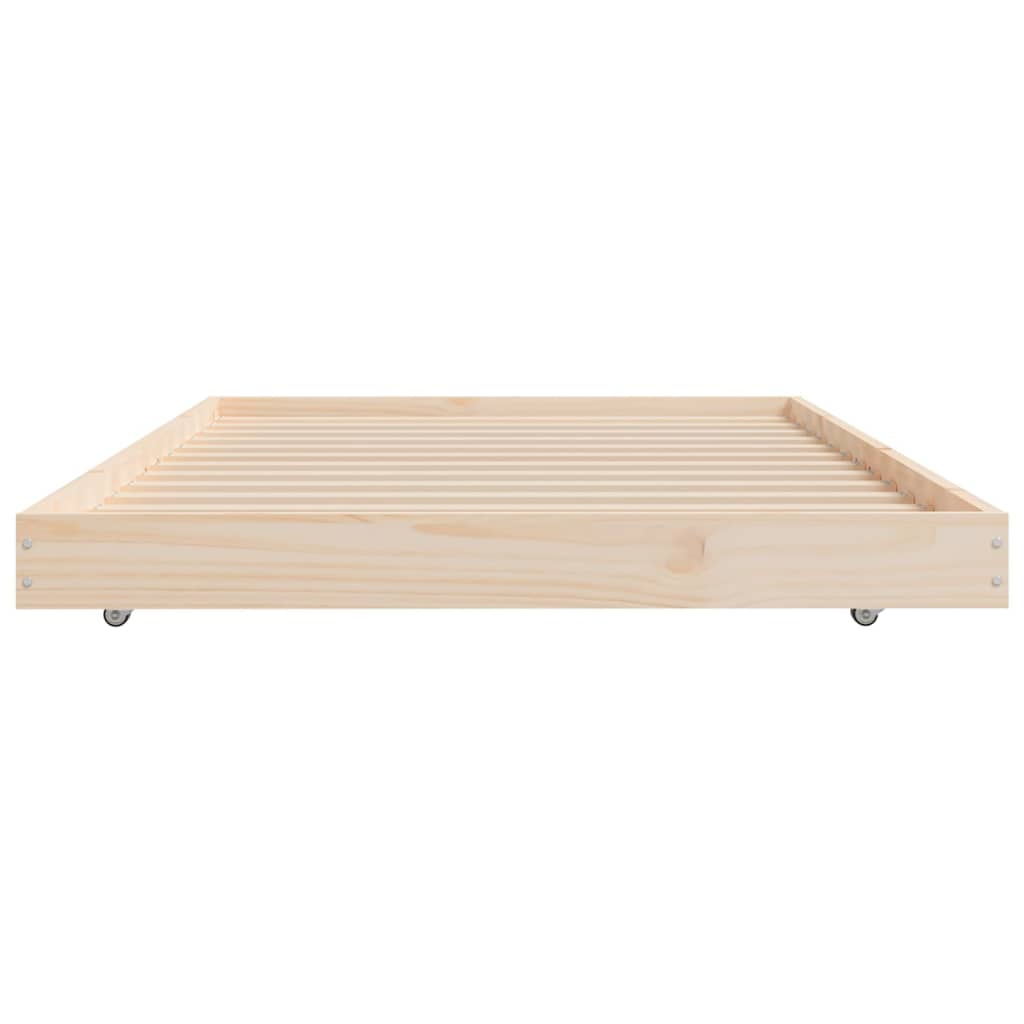 Bedframe 75x190 cm massief grenenhout