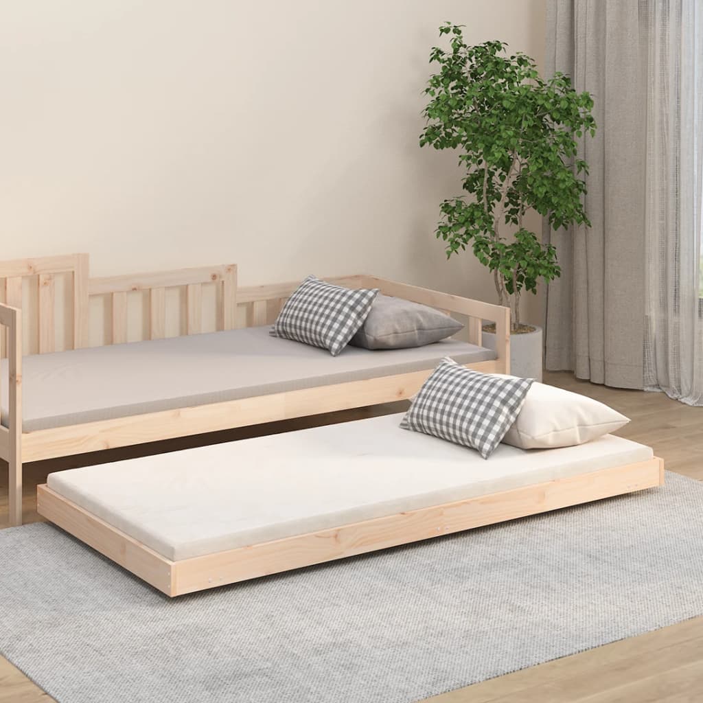 Bedframe massief grenenhout 80x200 cm