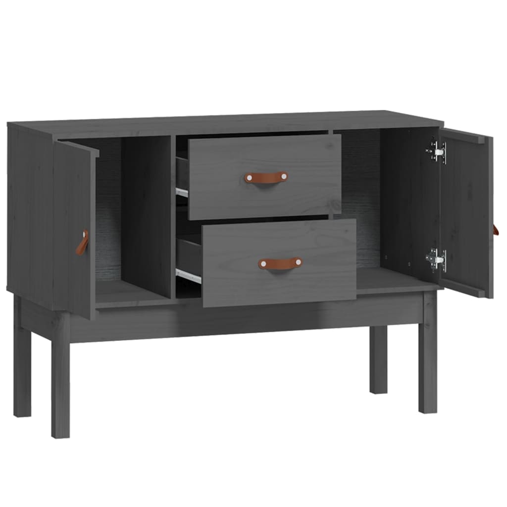 Dressoir 110x40x78 cm massief grenenhout