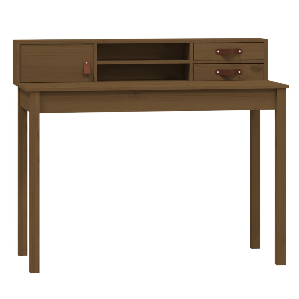 Bureau 110x50x93 cm massief grenenhout