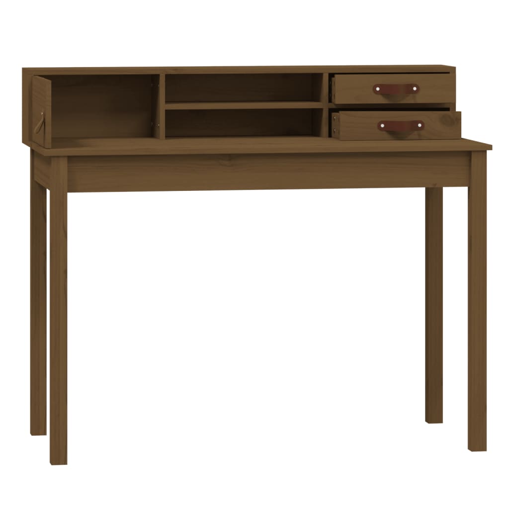 Bureau 110x50x93 cm massief grenenhout