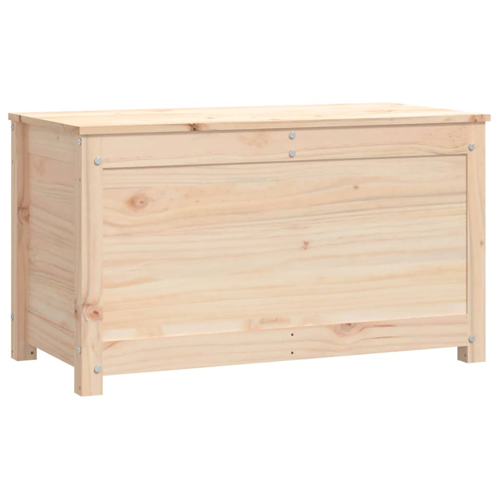 Opbergbox 80x40x45,5 cm massief grenenhout