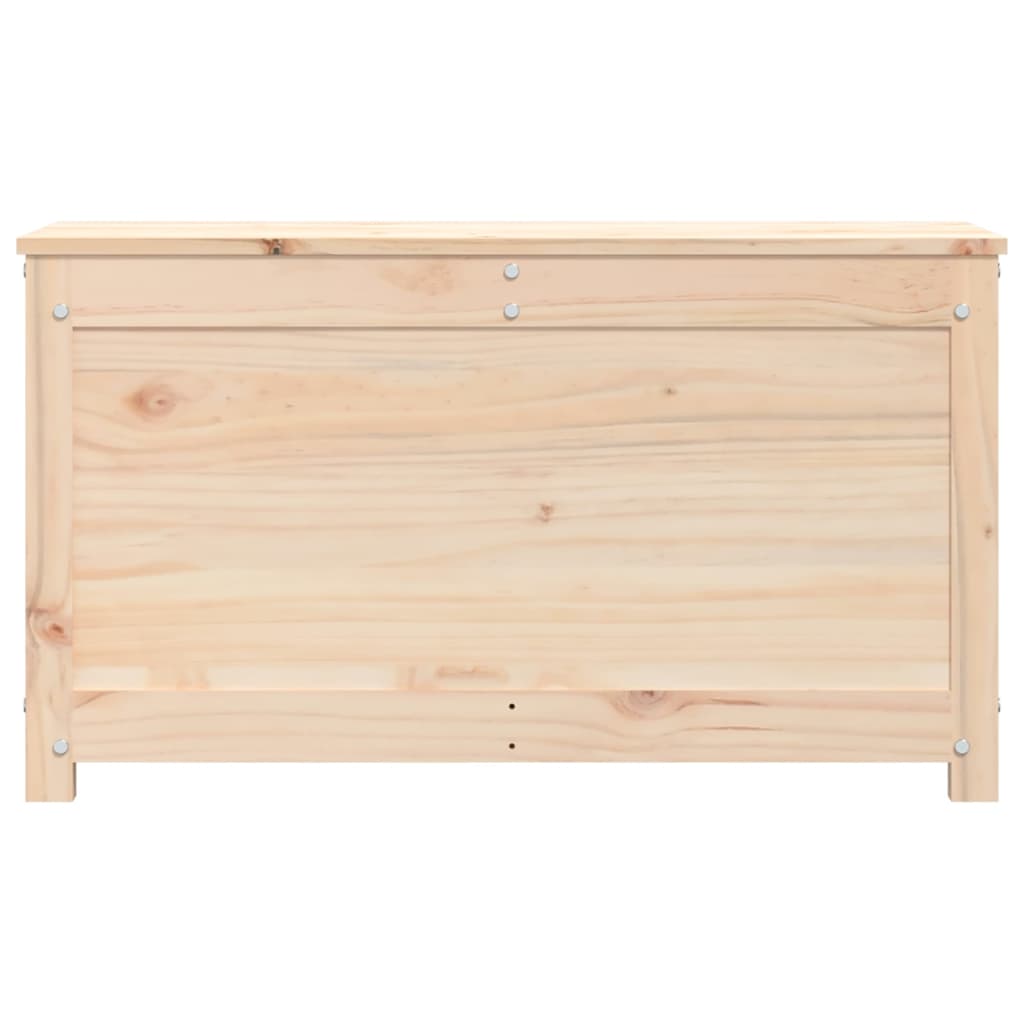 Opbergbox 80x40x45,5 cm massief grenenhout