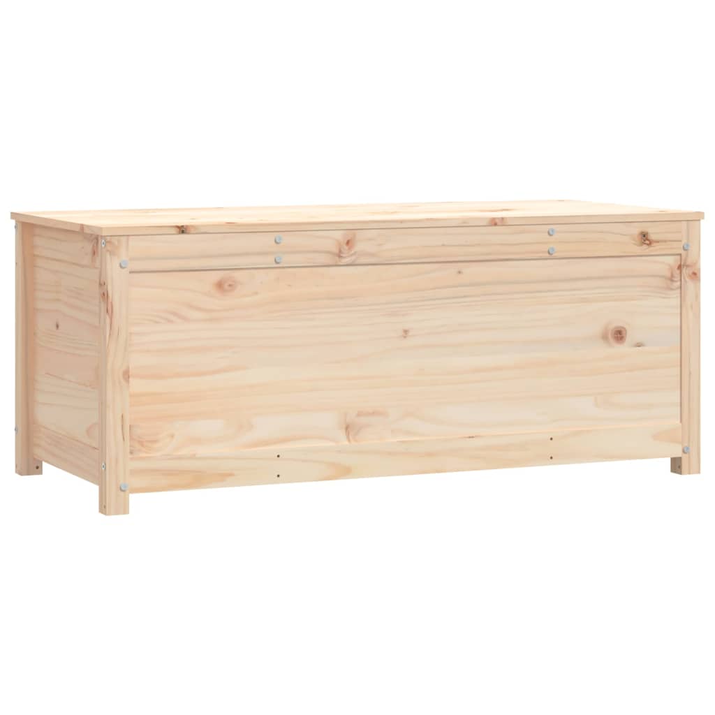 Opbergbox 80x40x45,5 cm massief grenenhout