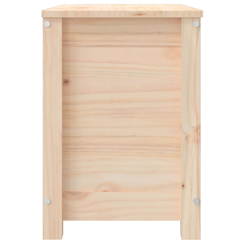 Opbergbox 80x40x45,5 cm massief grenenhout