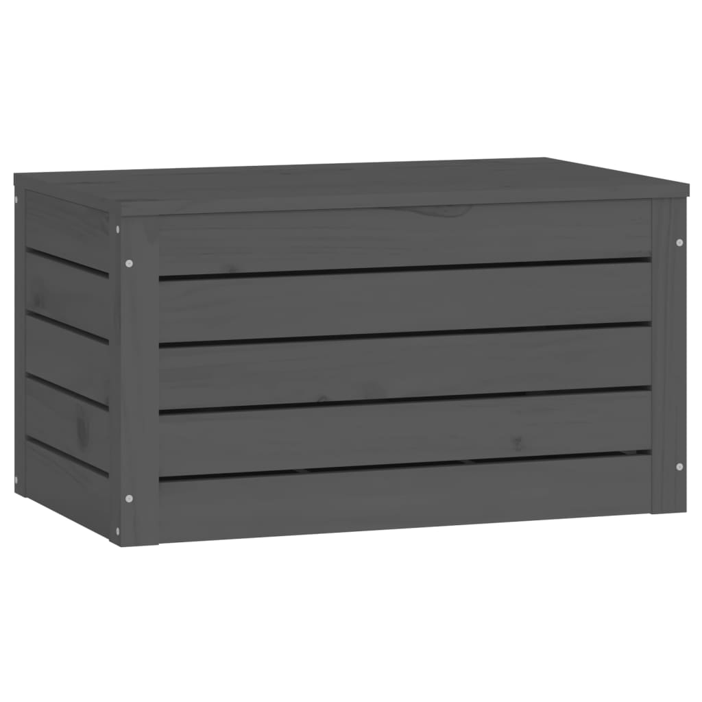 Opbergbox 109x36,5x33 cm massief grenenhout