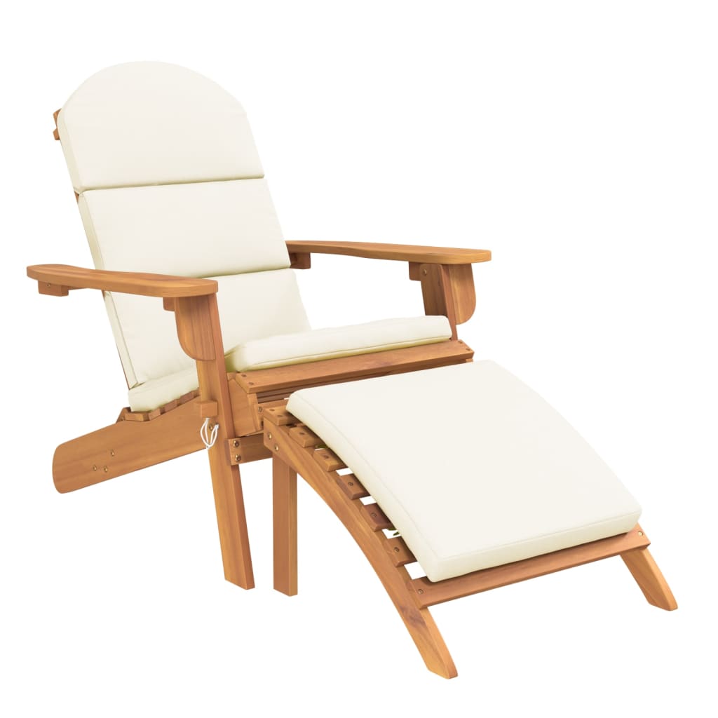 3-delige Loungeset Adirondack massief acaciahout