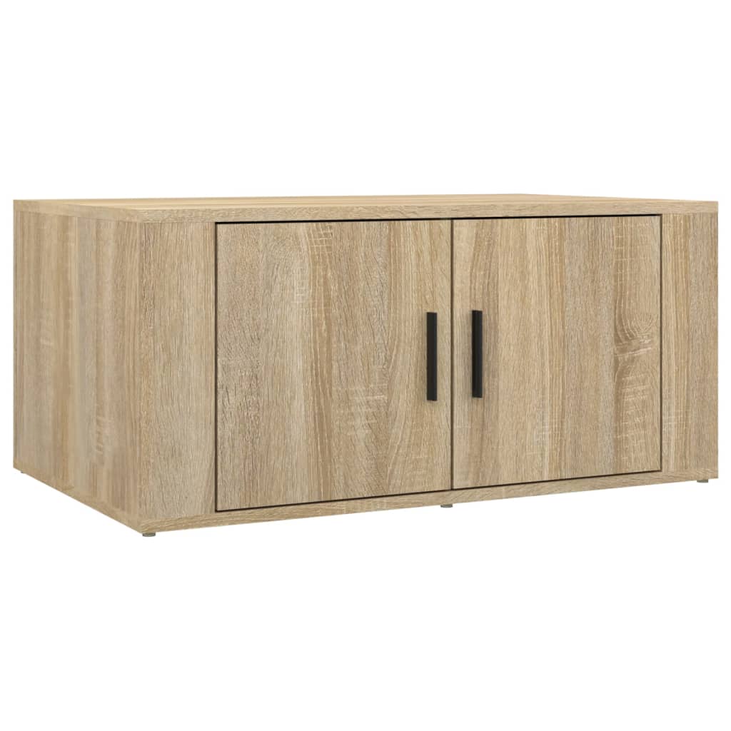 Salontafel 80x50x36 cm bewerkt hout