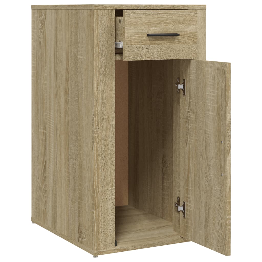 Bureaukastje 40x49x75 cm bewerkt hout