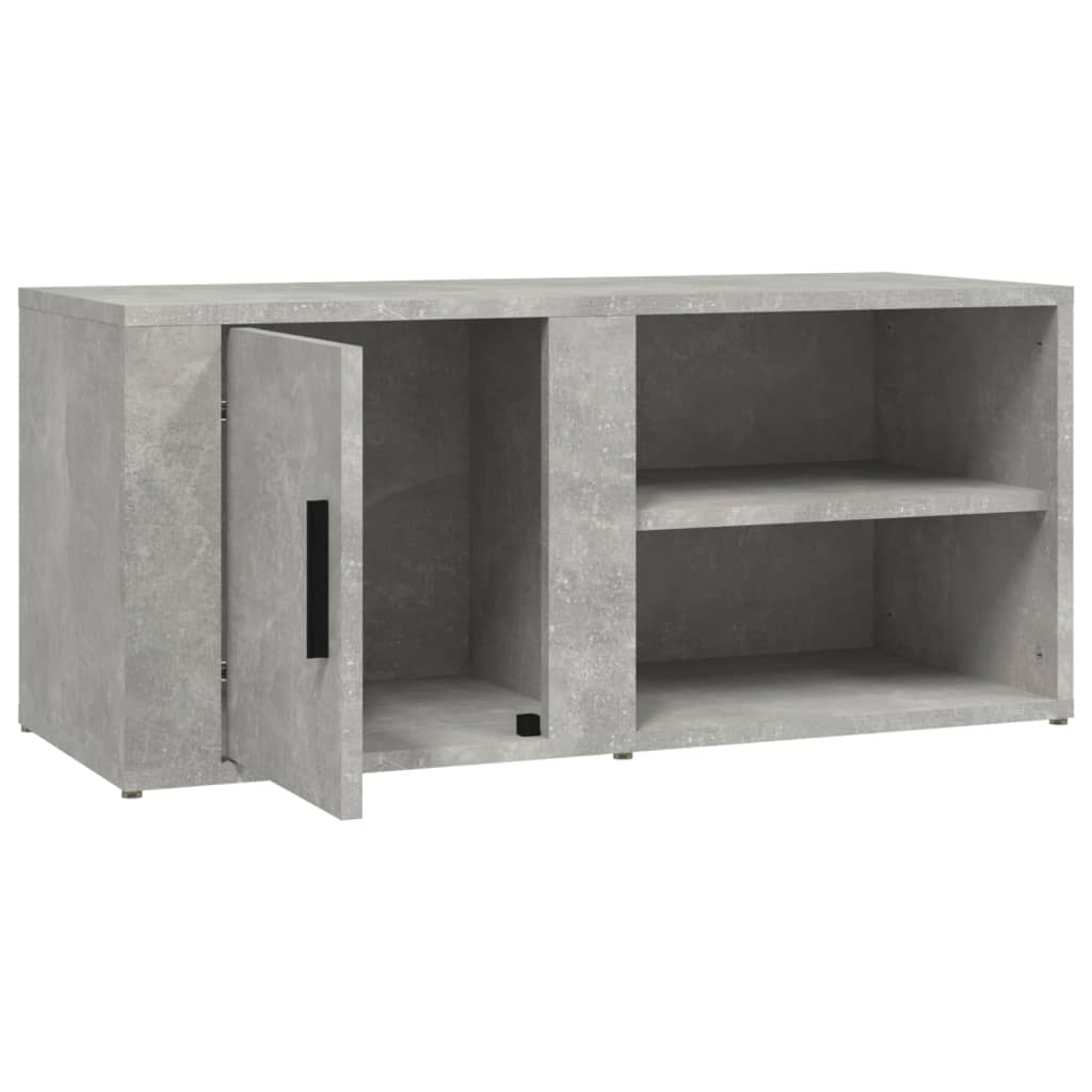 Tv-meubel 80x31,5x36 cm bewerkt hout