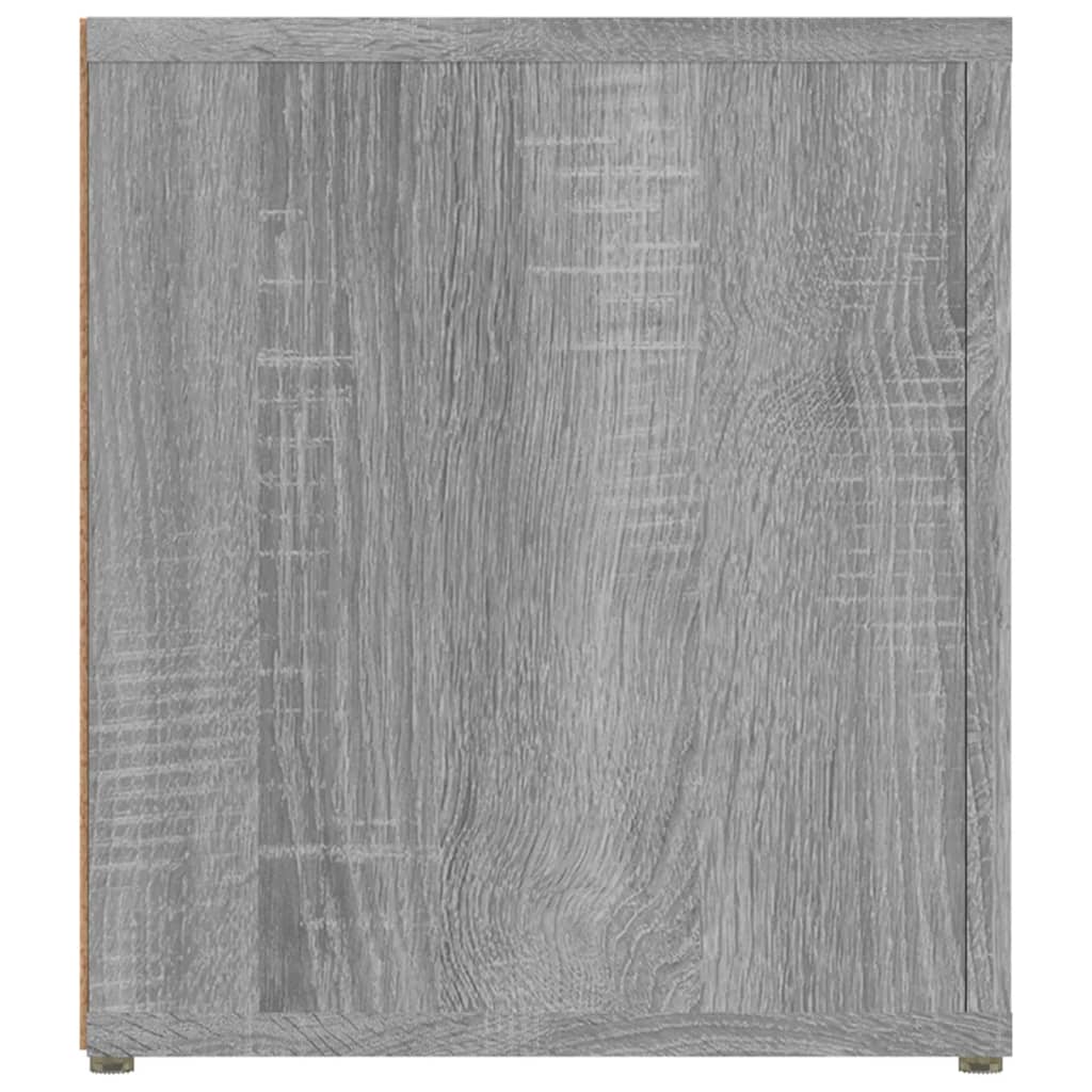 Tv-meubel 80x31,5x36 cm bewerkt hout