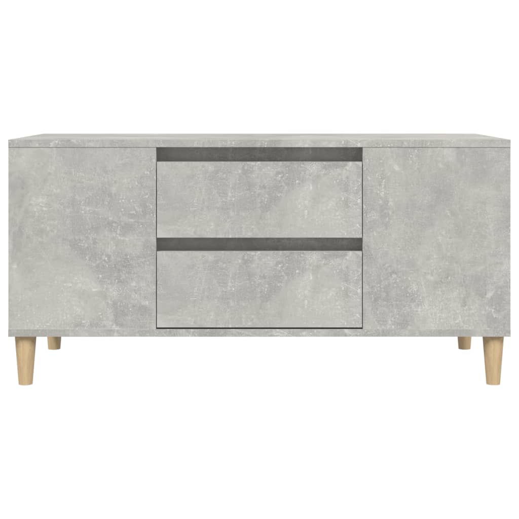 Tv-meubel 102x44,5x50 cm bewerkt hout