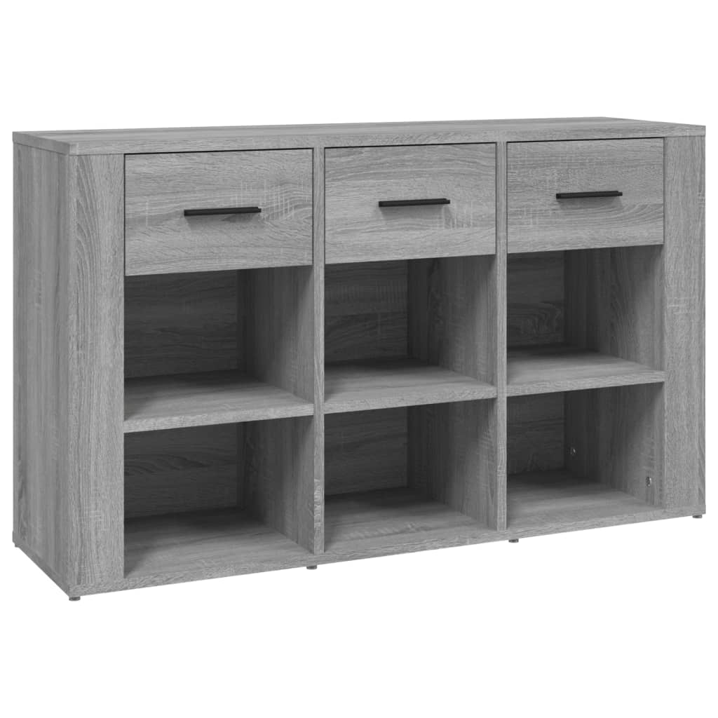 Dressoir 100x30x59,5 cm bewerkt hout