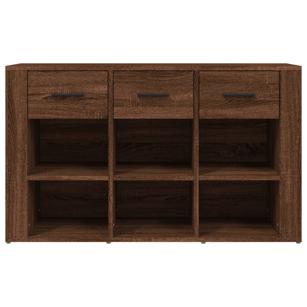 Dressoir 100x30x59,5 cm bewerkt hout