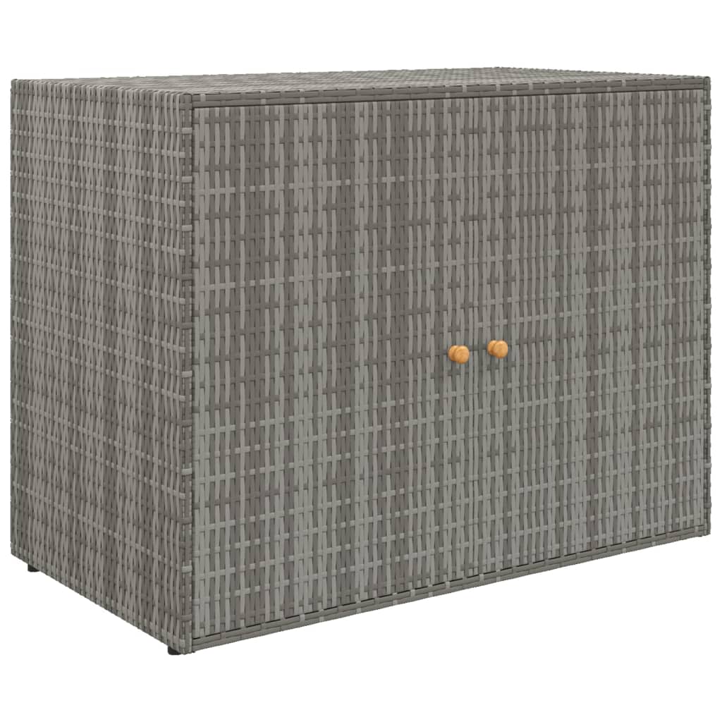 Tuinkast 100x55,5x80 cm poly rattan