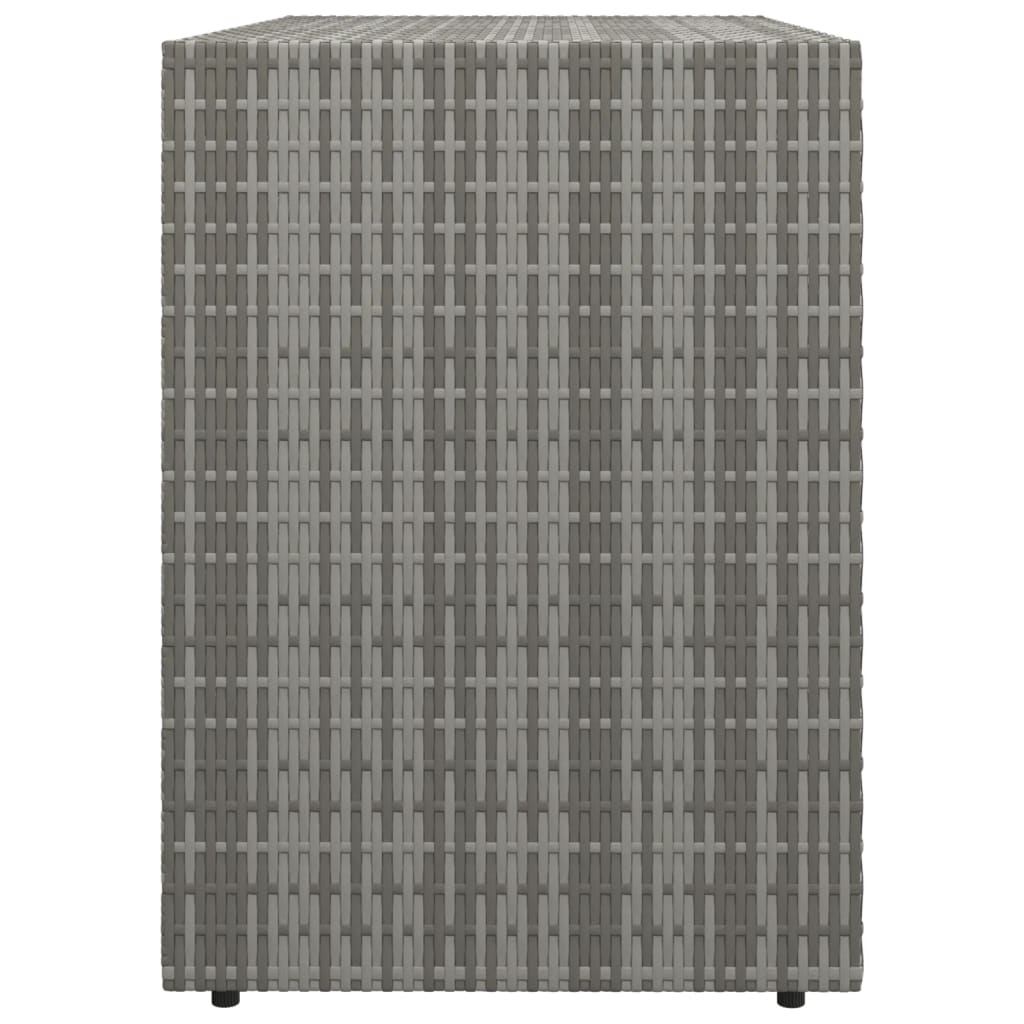 Tuinkast 100x55,5x80 cm poly rattan