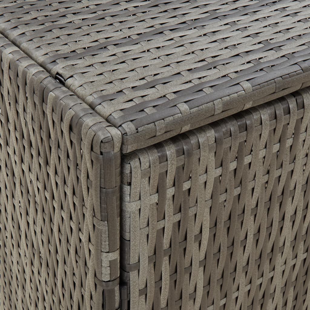 Tuinkast 198x55,5x80 cm poly rattan