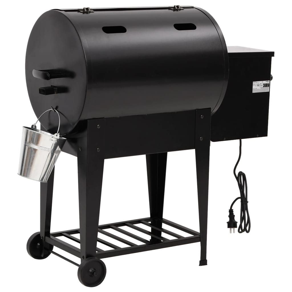 Pelletbarbecue 94 cm ijzer zwart