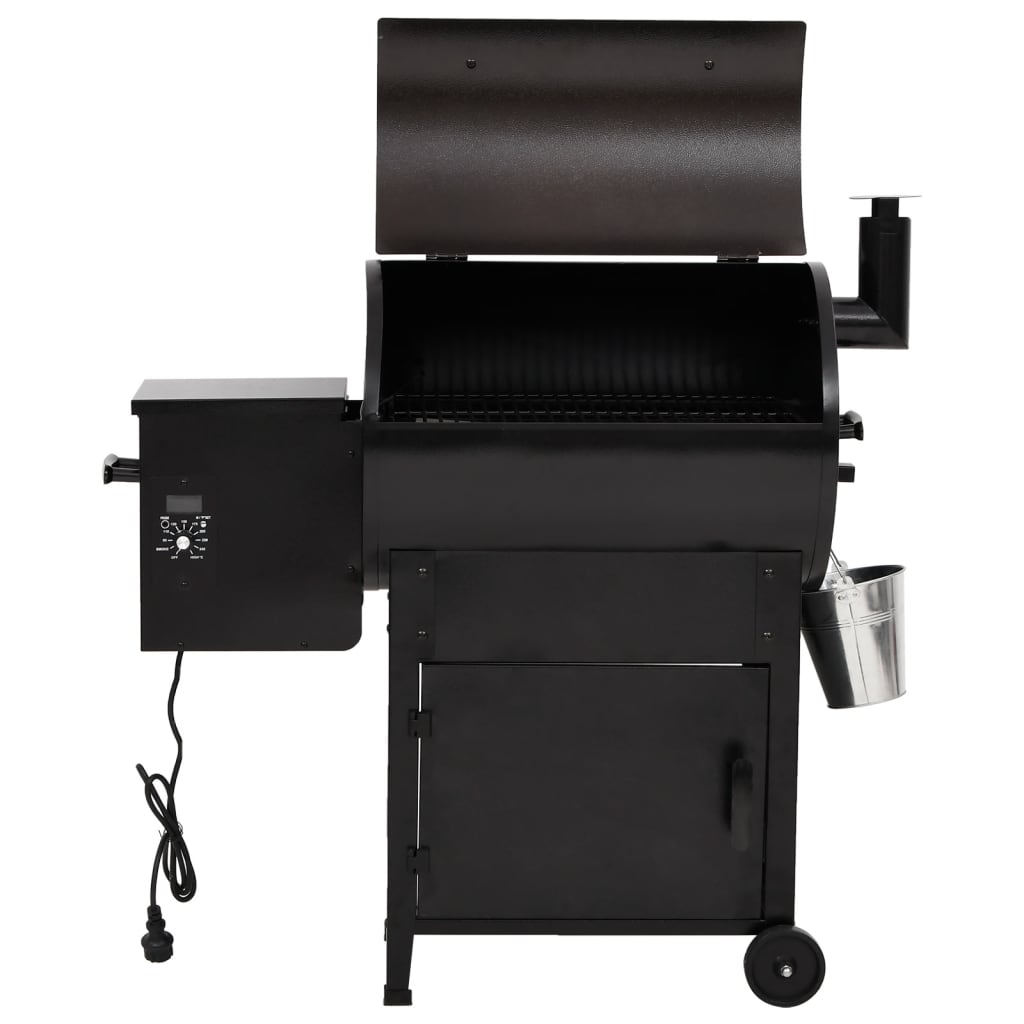 Pelletbarbecue 94 cm ijzer zwart