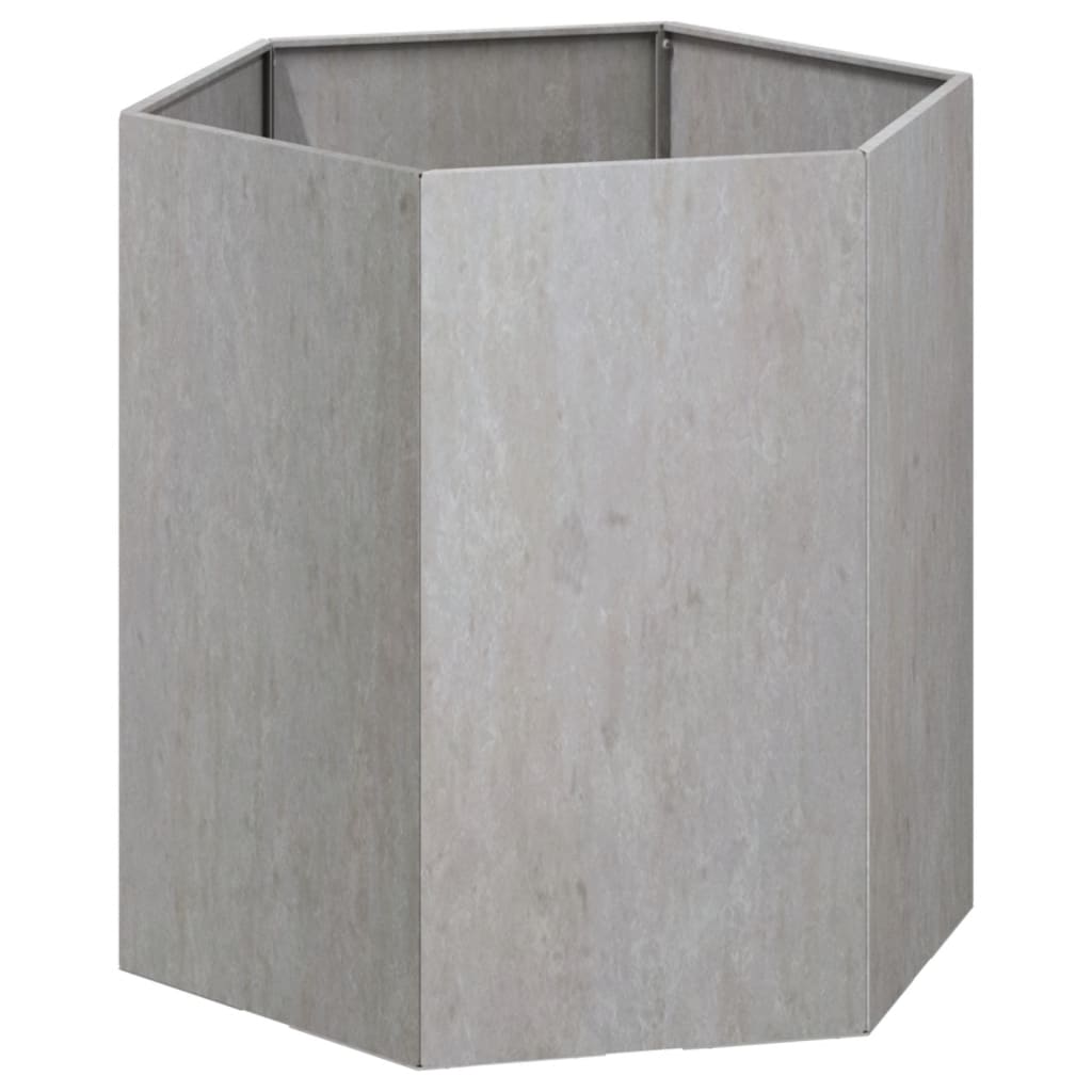 Plantenbak roestig 138x120x45 cm cortenstaal