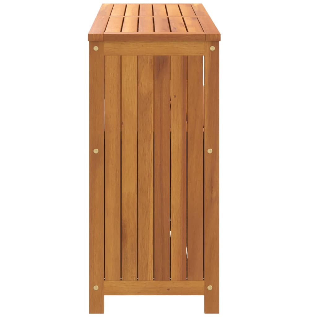 Tuinwandtafel 80x35x75 cm massief acaciahout