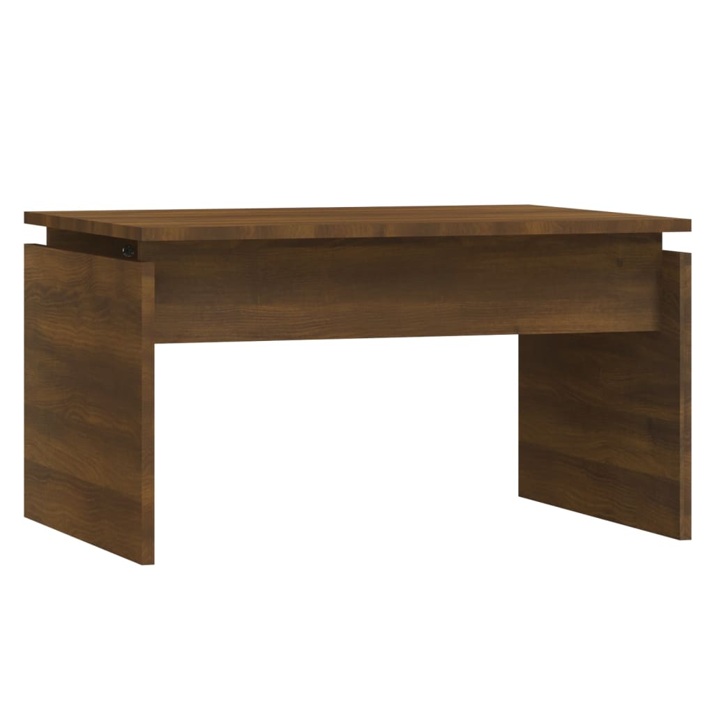 Salontafel 68x50x38 cm bewerkt hout