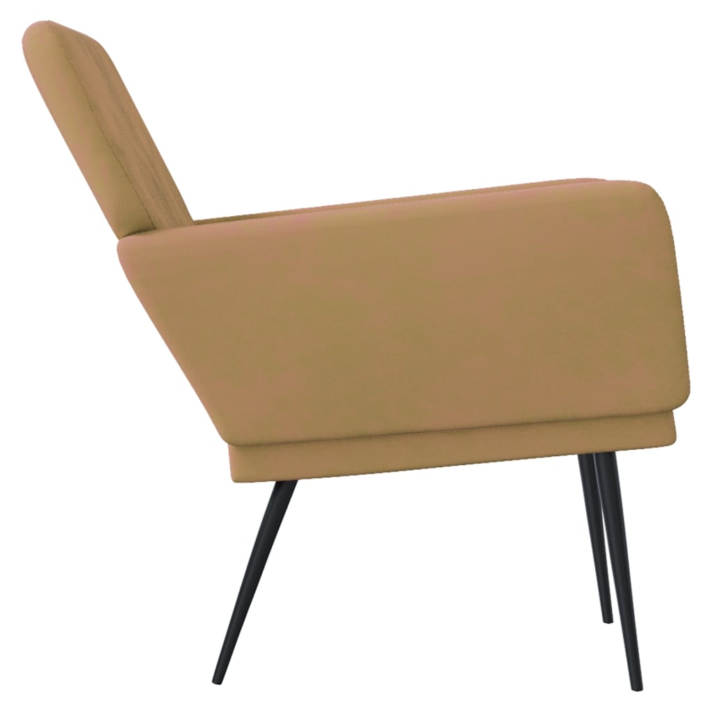 Fauteuil 62x79x79 cm fluweel