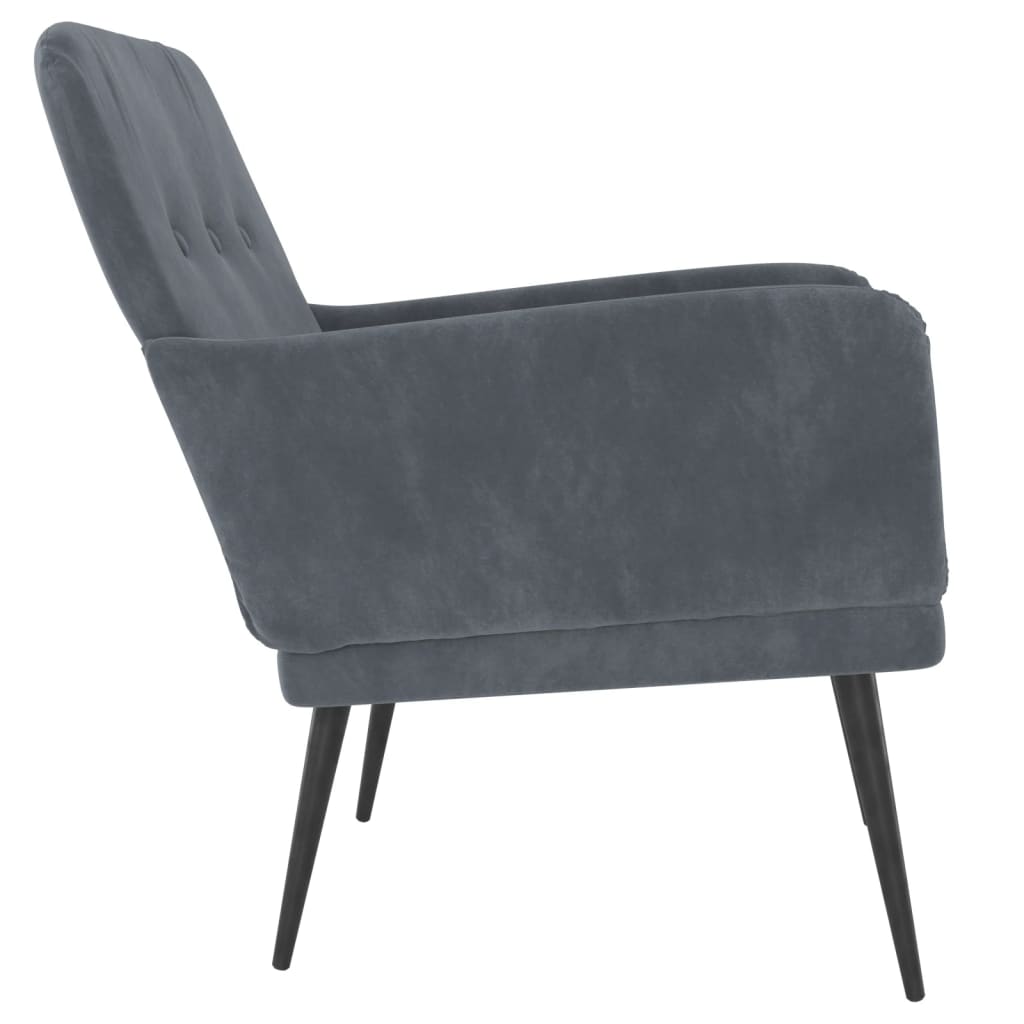 Fauteuil 62x79x79 cm fluweel