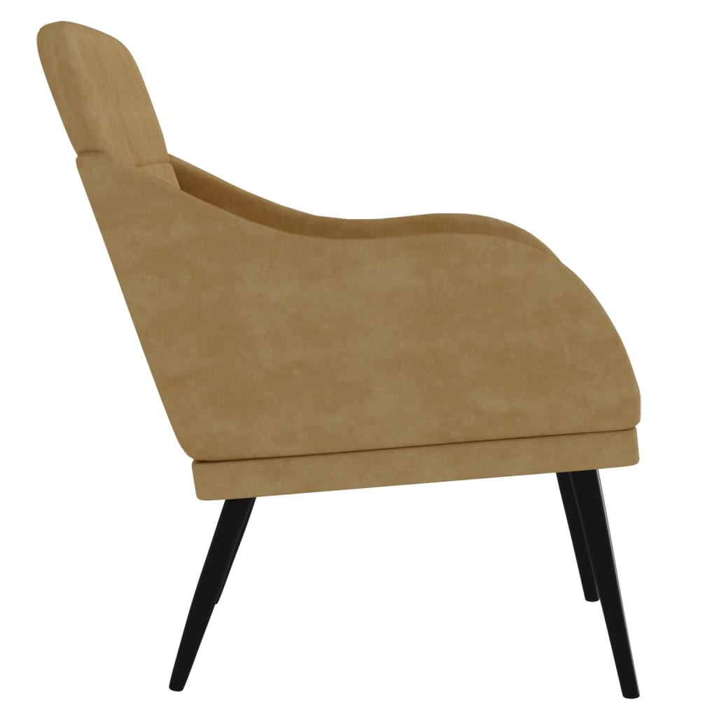 Fauteuil 63x76x80 cm fluweel