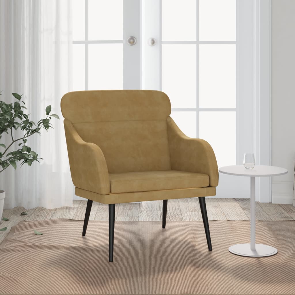 Fauteuil 63x76x80 cm fluweel