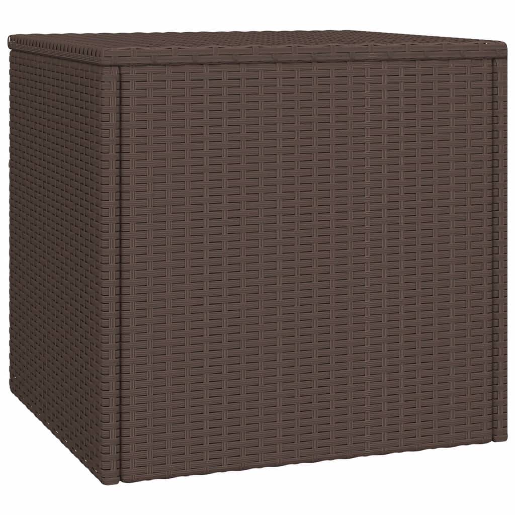 Bijzettafels 3 st poly rattan