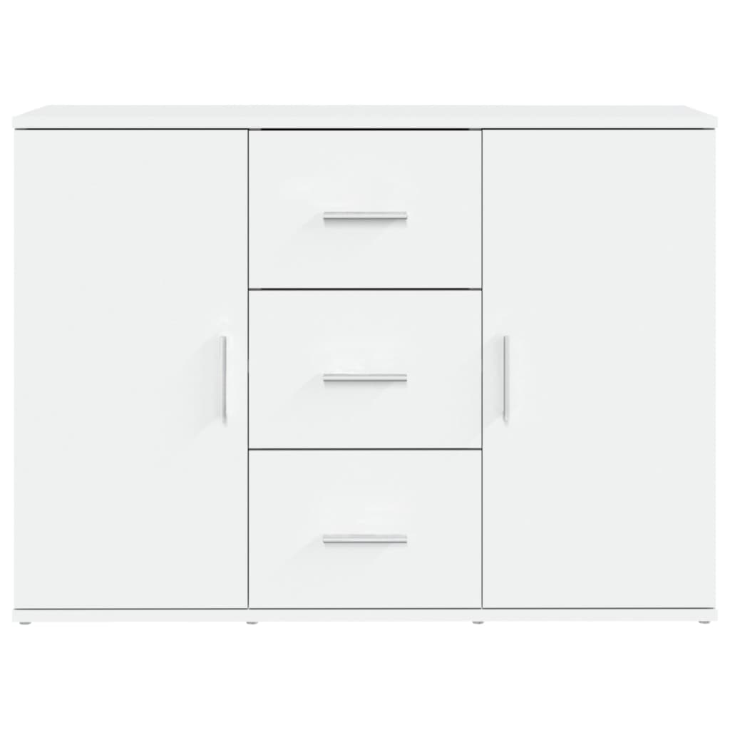 Dressoir 91x29,5x65 cm bewerkt hout eikenkleurig