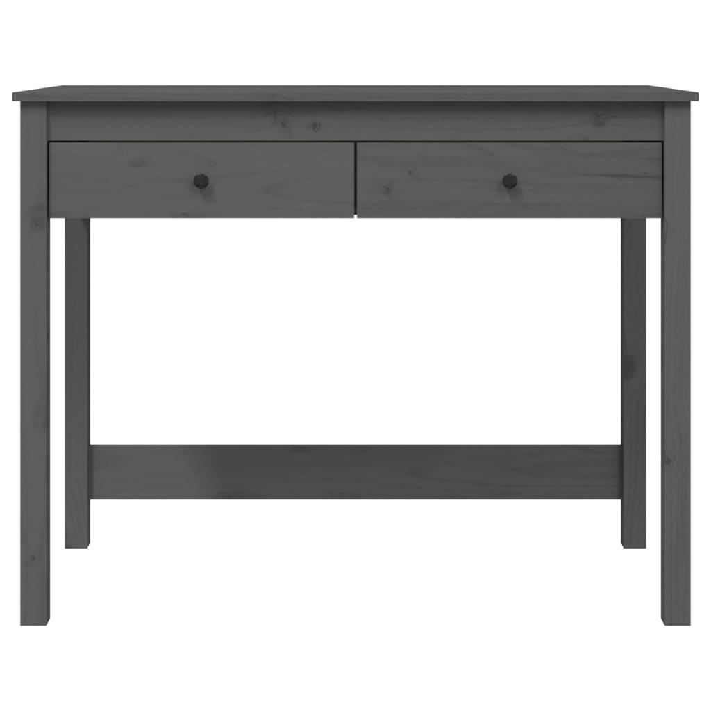 Bureau met lades 100x50x78 cm massief grenenhout