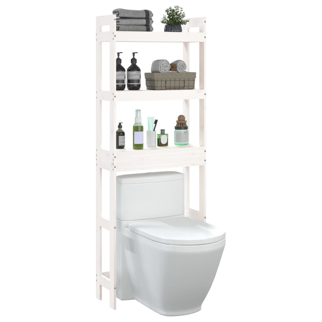 Toiletrek 63x26x171 cm massief grenenhout