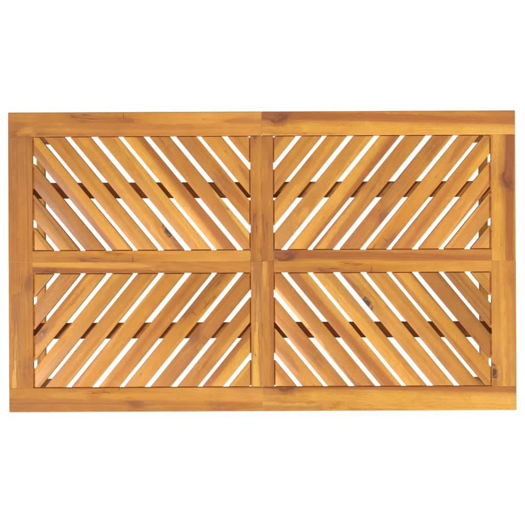 Tuintafel 90x90x74 cm massief acaciahout