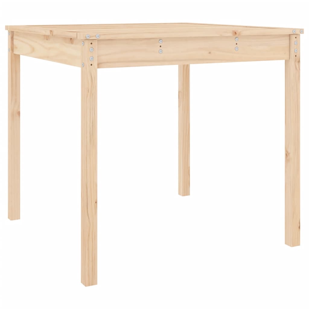 Tuintafel 82,5x82,5x76 cm massief