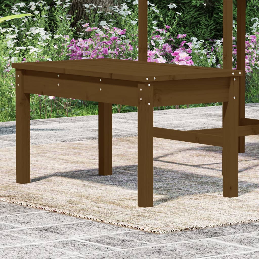 Tuinbank 2-zits 159,5x44x45 cm massief