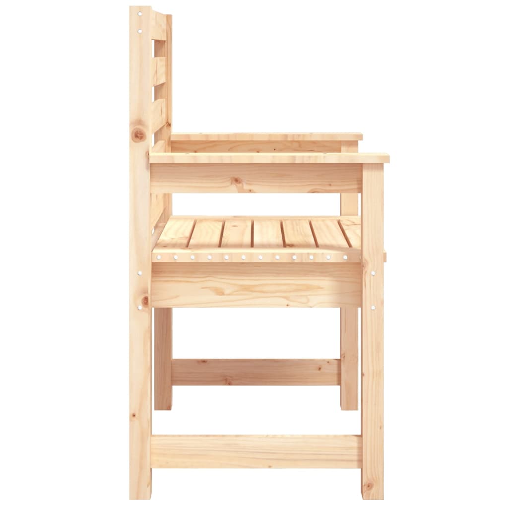 Tuinstoelen 2 st 60x48x91 cm massief