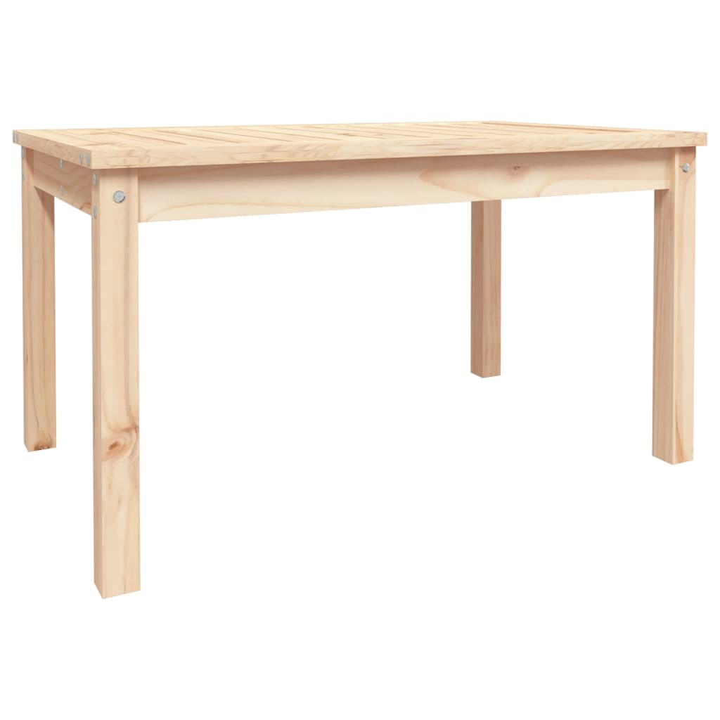 Tuintafel 121x82,5x45 cm massief