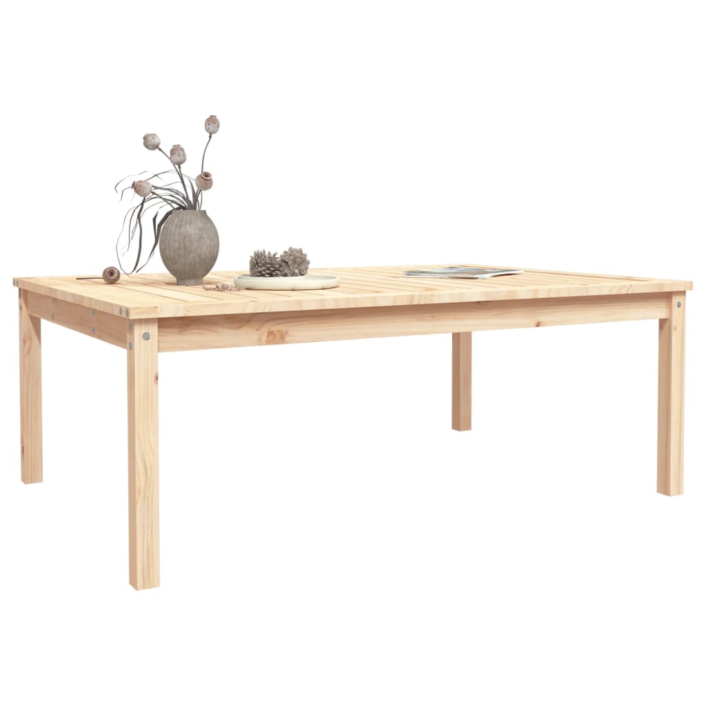 Tuintafel 121x82,5x45 cm massief