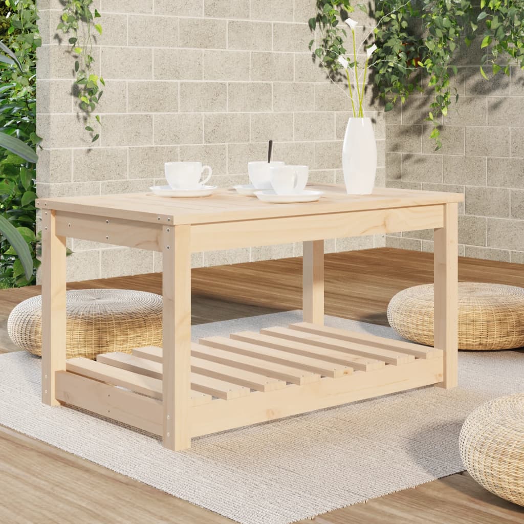 Tuintafel 82,5x82,5x45 cm massief