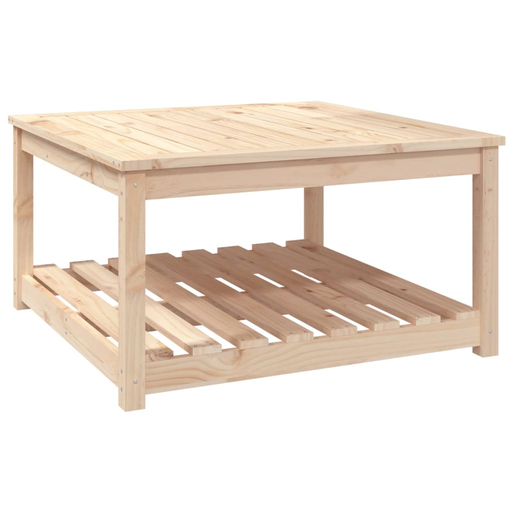 Tuintafel 82,5x82,5x45 cm massief