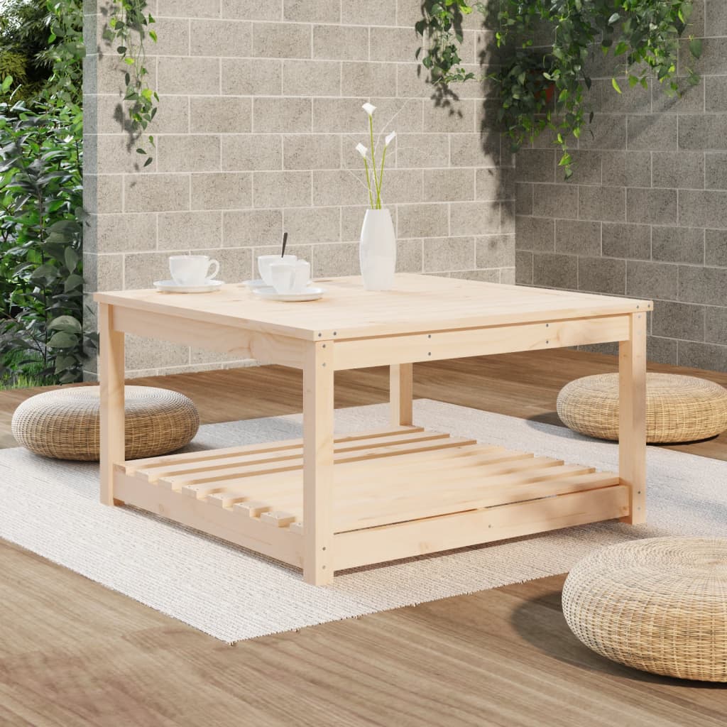 Tuintafel 82,5x82,5x45 cm massief