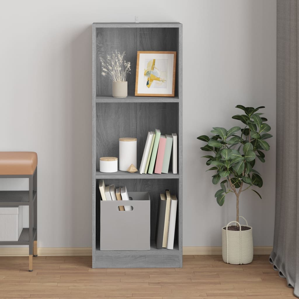 Boekenkast met 4 schappen 80x24x142 cm hout